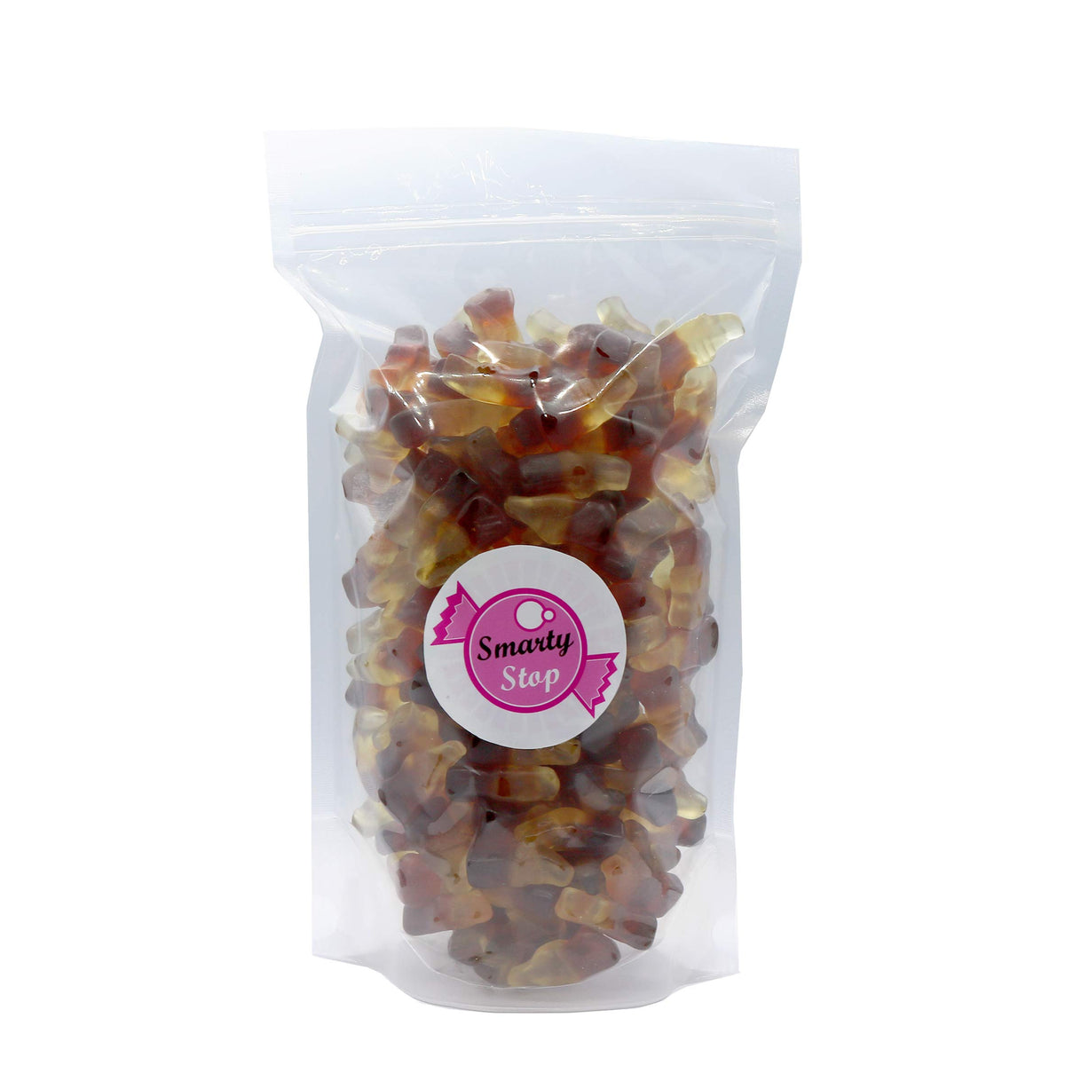 Smarty Stop Gummy Collections (Classic Mini Cola Bottles, 1 Pound (Pack Of 1))
