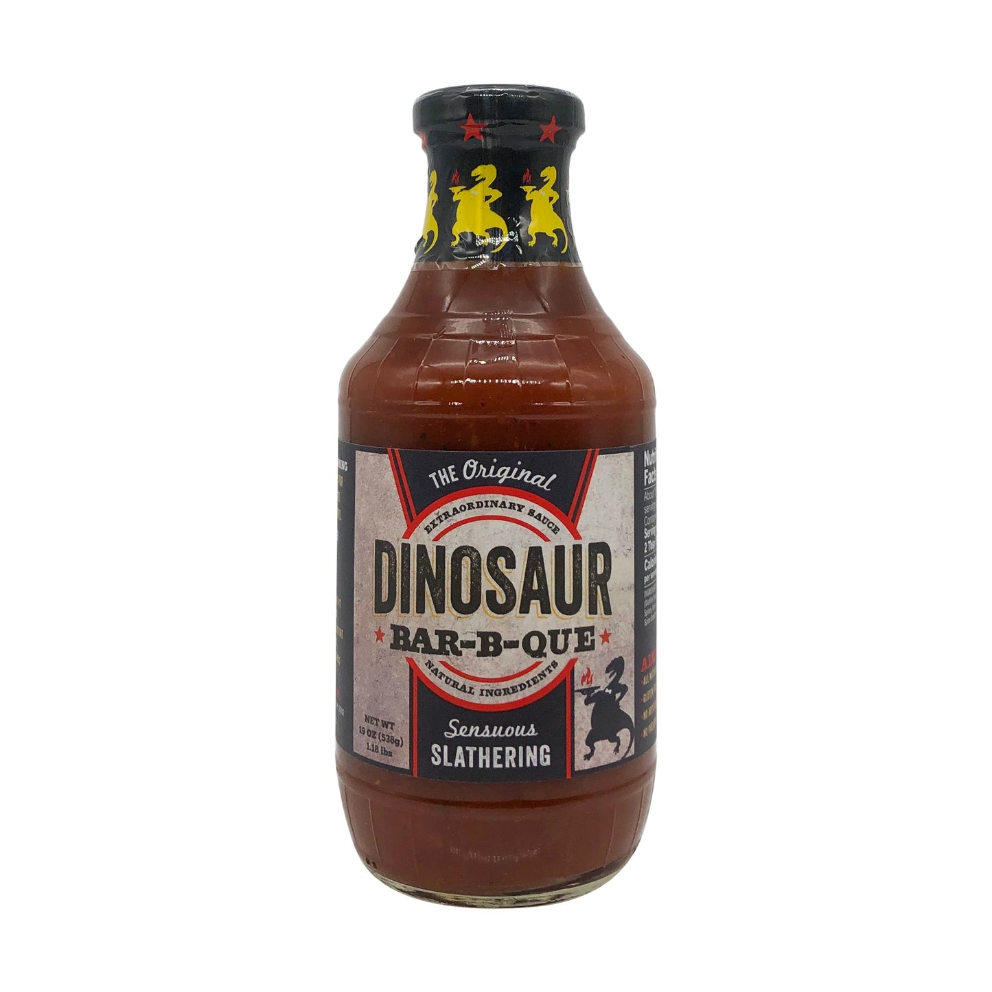 Dinosaur Bar-B-Que Sensuous Slathering BBQ Sauce 19 oz