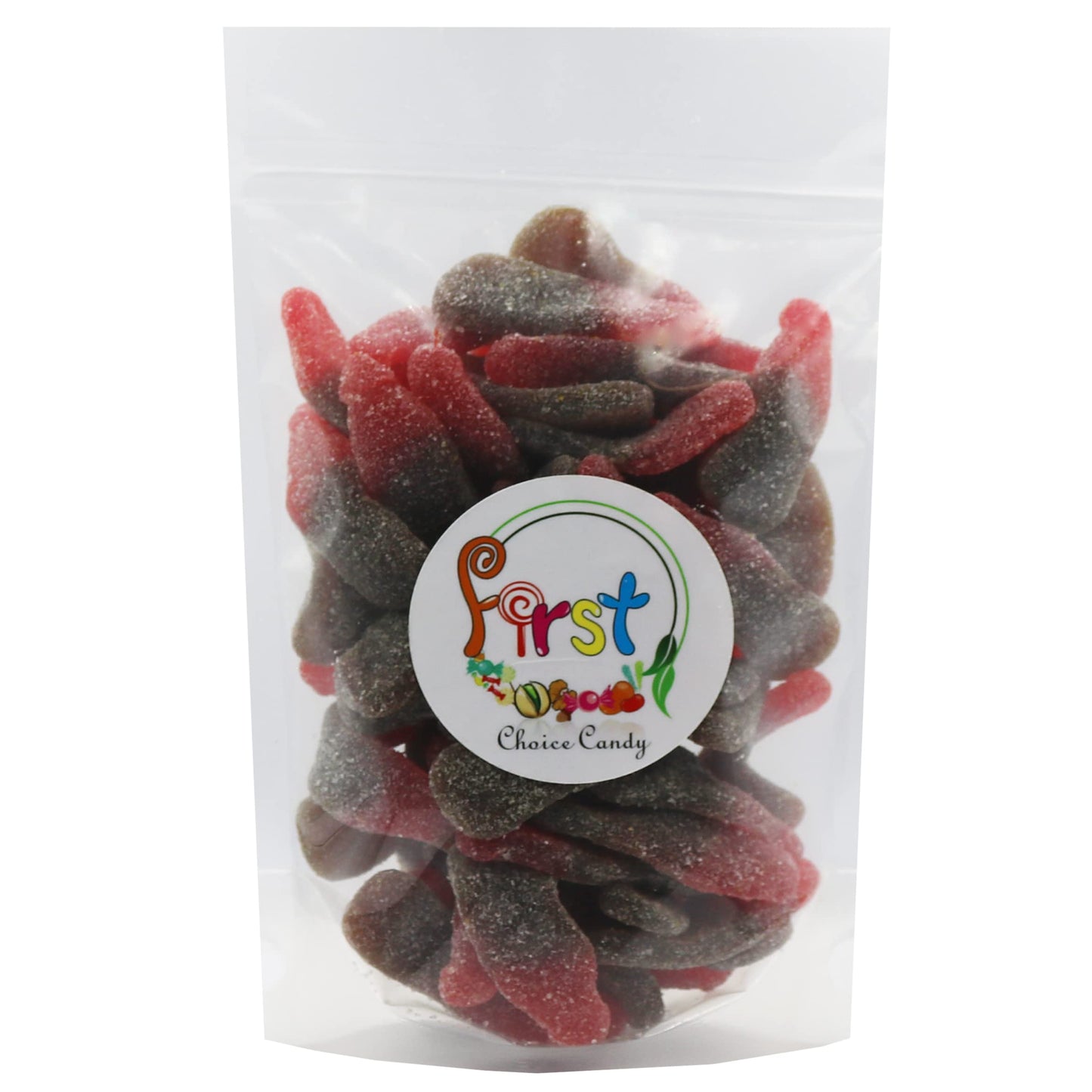 Gummy Sour Cola Bottles (Sour Cherry, 2 Pound (Pack Of 1))