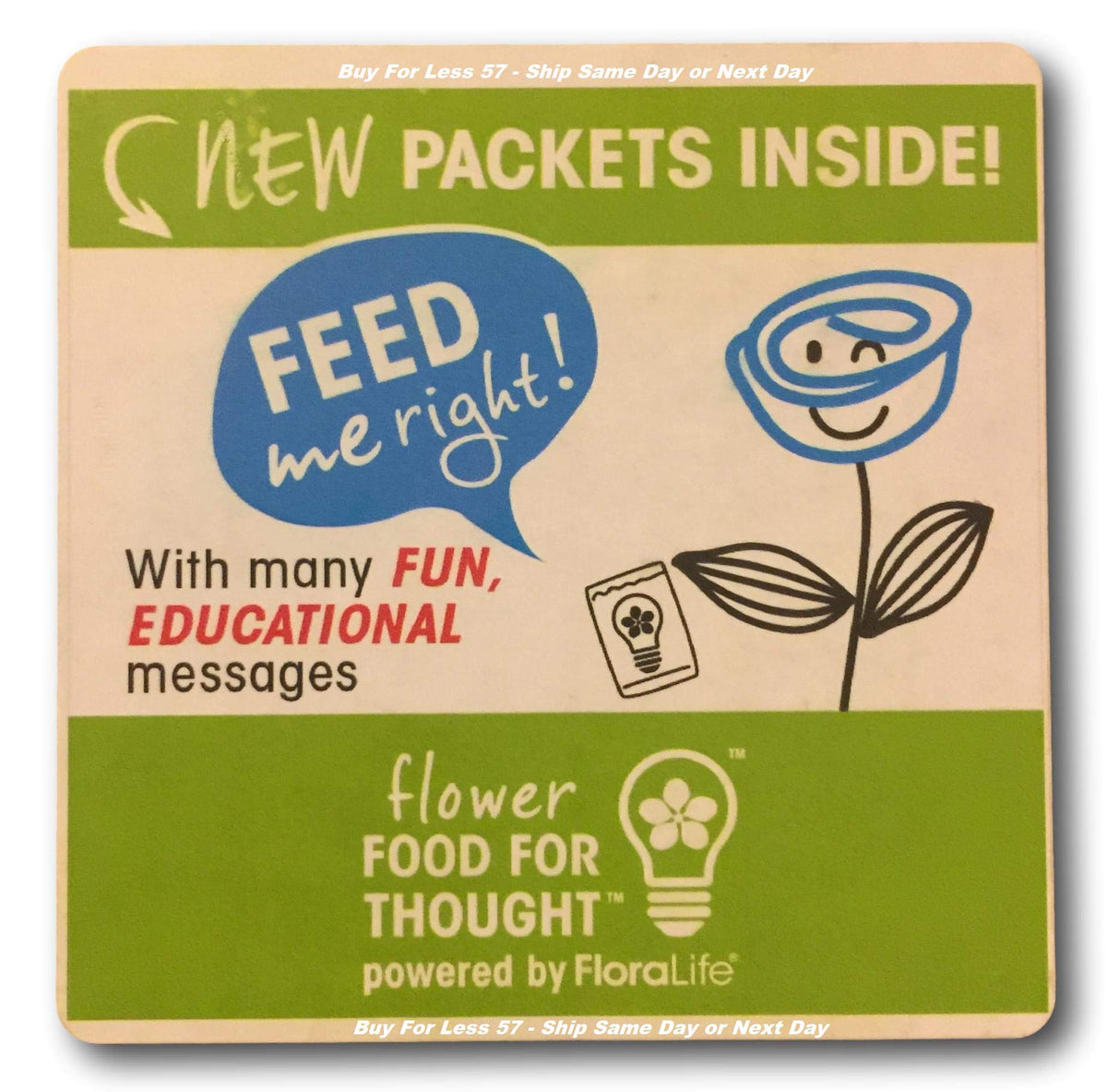 Cut Flower Food Floralife Crystal Clear 20 Powdered Packets