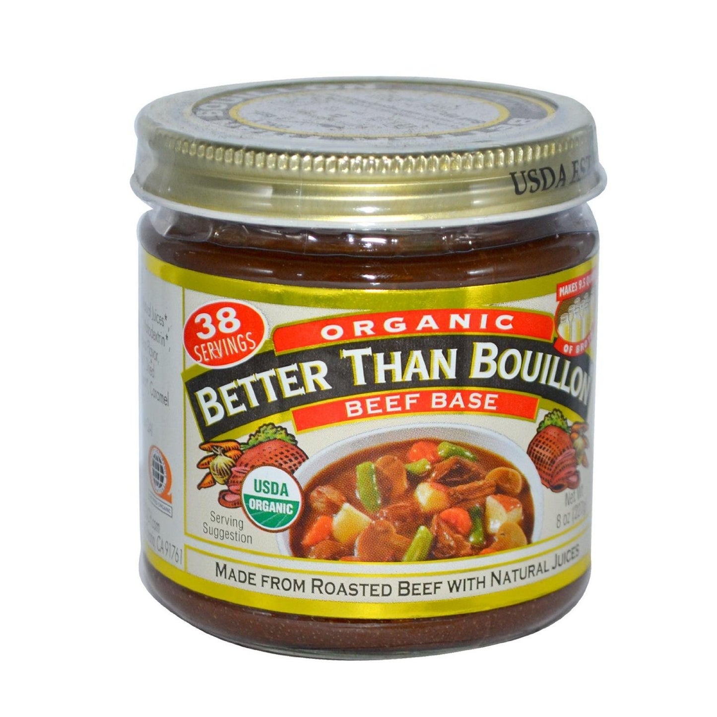 Better Than Bouillon Organic Roasted Beef Base  8 oz