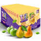 AVICENNA FOOD Tail Fruit Roll Snacks, Pear Flavor, 48 Individual Packs, No Added Sugar, Non-GMO, Rich in Vitamins and Fiber