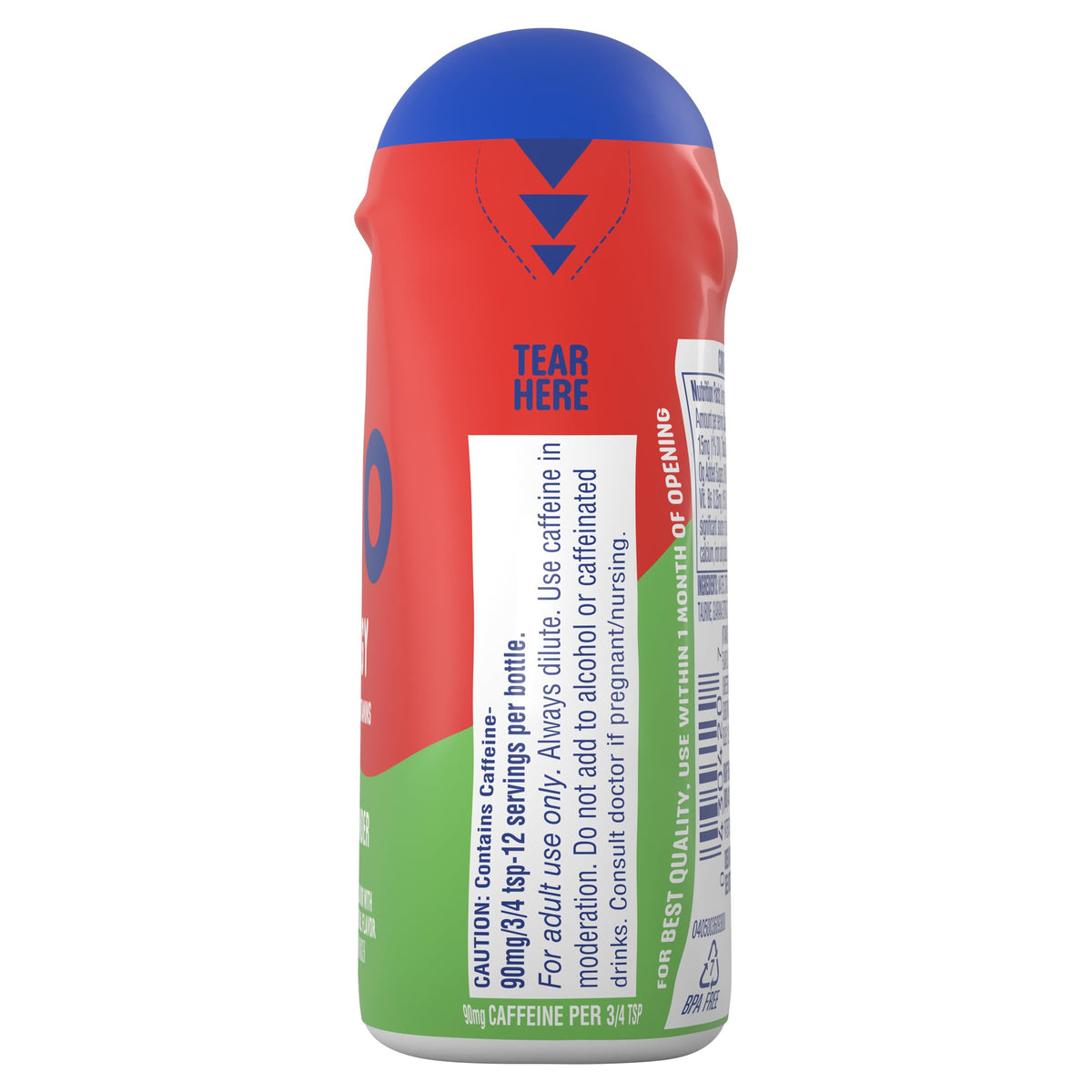 Mio Energy Liquid Water Enhancer, Green Thunder, 1.62 Fl Oz, Pack of 4