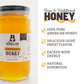 The Honey Jar Raw Clover Honey - Unfiltered And Unpasteurized Honey - Pure Honey Sourced From Family-Owned Farms In The Usa - 3