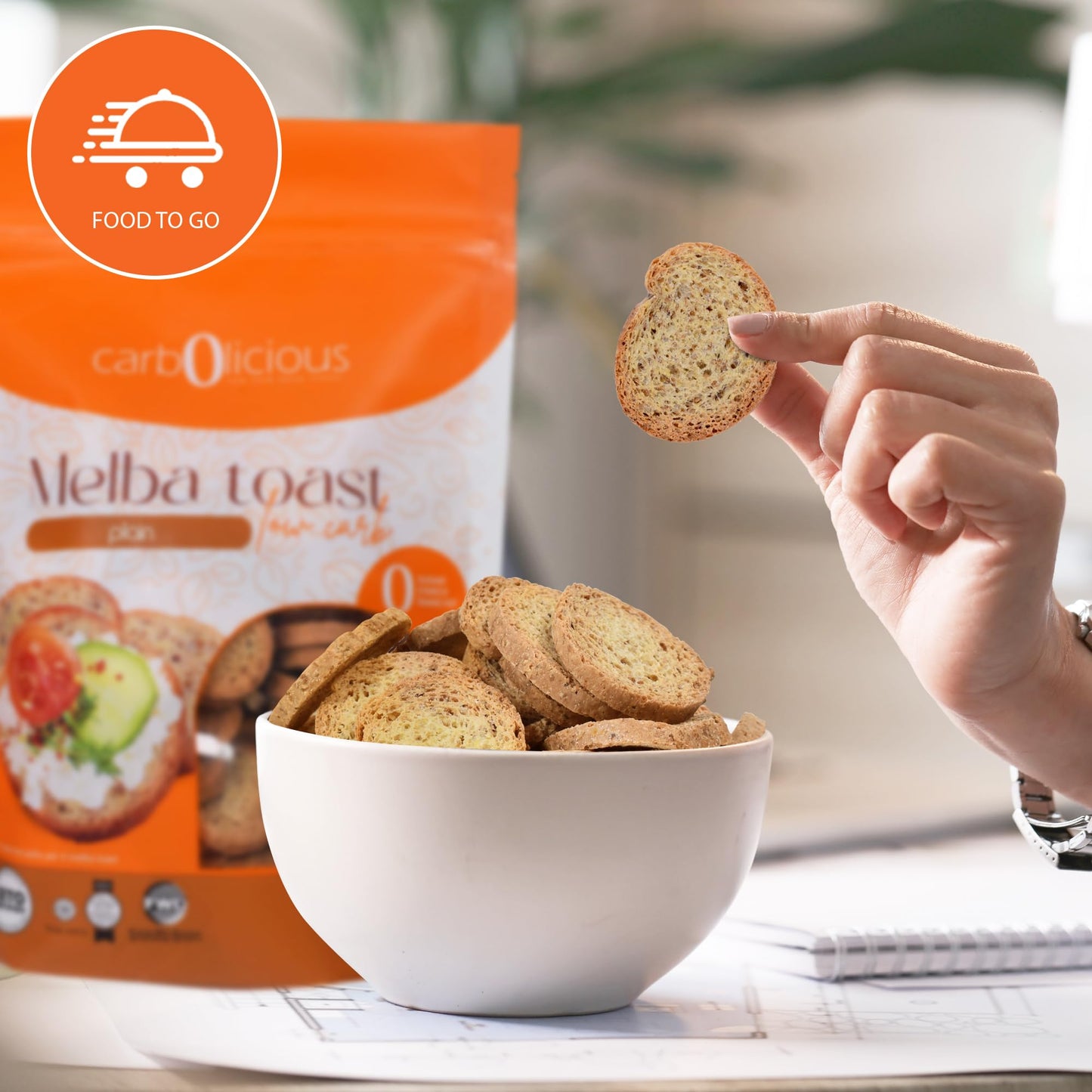 Low Carb Melba Toast (PLAIN) 4oz