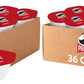 Pringles Potato Crisps Chips, Lunch Snacks, On-the-Go Snacks, Original (36 Cups) (Pack of 2)