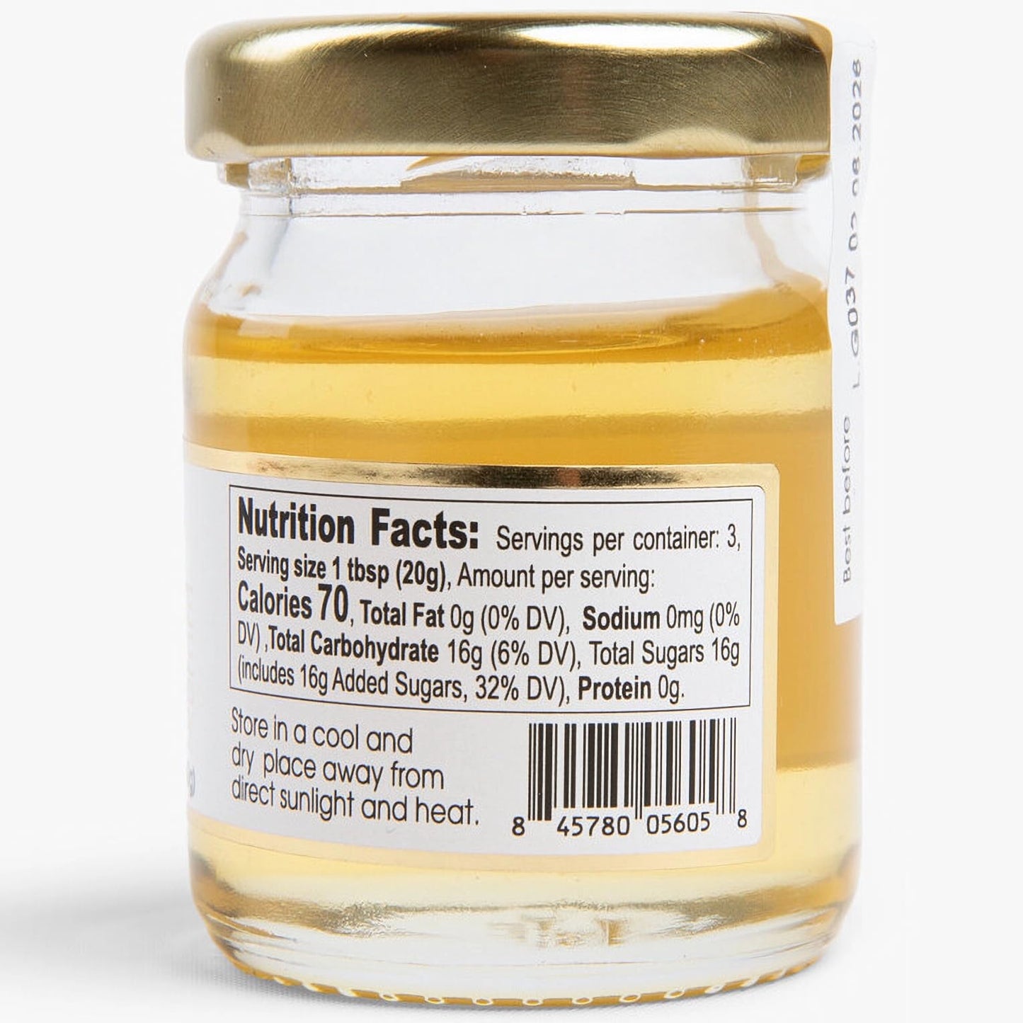 Urbani Truffles Infused White Truffle Honey 2.11 Oz - Italian Gourmet Flavored Honey Infused With White Truffles, Ideal For Chee