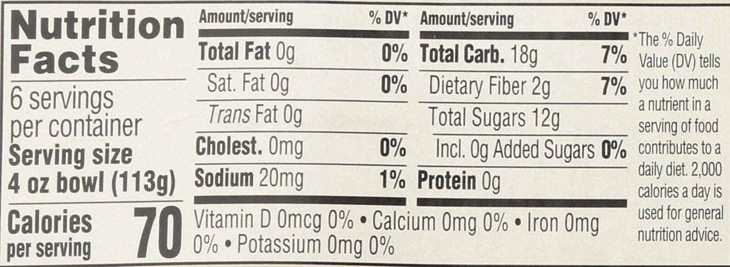 365 by Whole Foods Market Organic Unsweetened Apple Sauce Cups, 4 Ounce (Pack of 6)