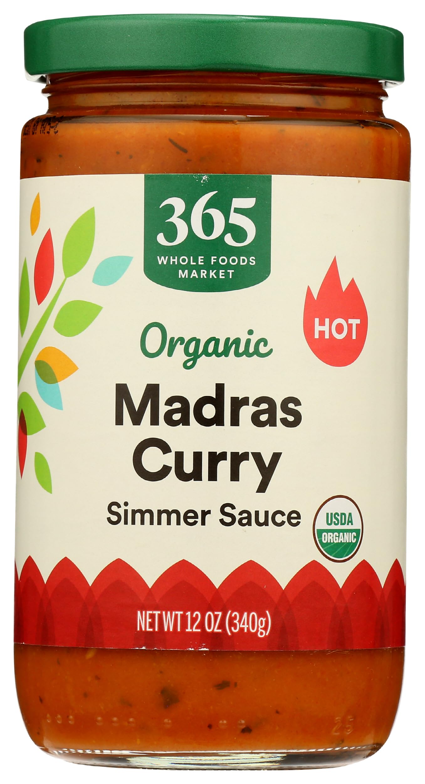 365 By Whole Foods Market, Sauce Madras Curry Organic, 12 Ounce