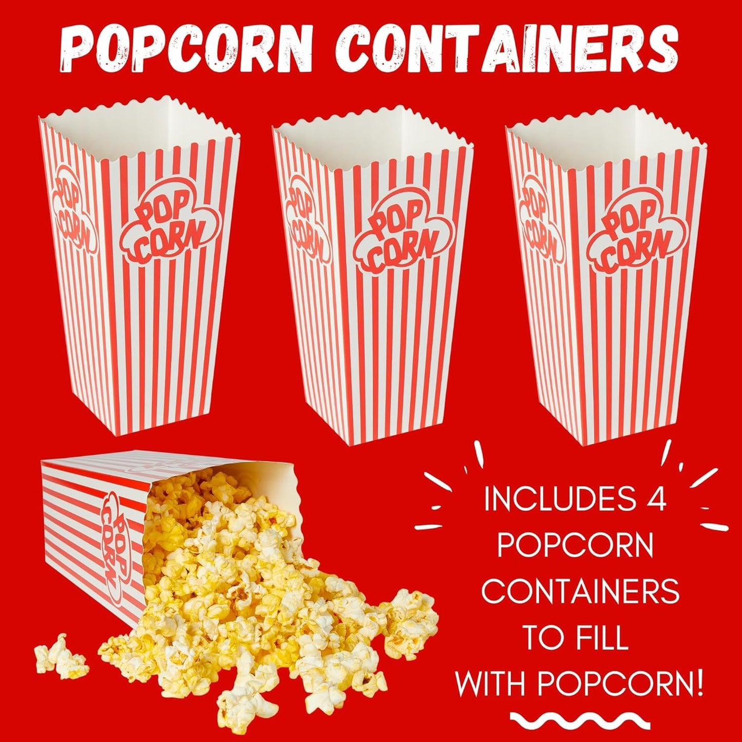 Movie Night Basket Gift Set - Popcorn  Candy  Snacks  game-style and more - 33 Items - Movie Night Gift Box  Gift Basket for Date Night  Family Night  Birthday  College Students  Teens  Men  Women  Kids  Grandpa  Grandma  Friend or Teacher