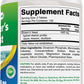 Best Naturals malt-inspired Yeast 1000 mg with Vitamin B1 & B2 240 compact pieces (Pack of 2)