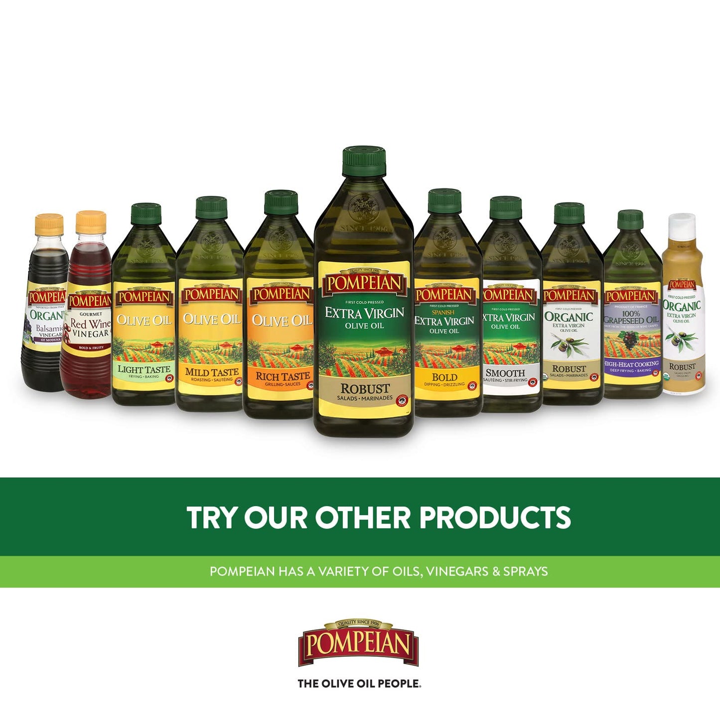 Pompeian, Extra Virgin Olive Oil, 24 Fl Oz