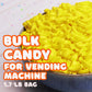 Bananas Runts Candy - 1200 Psc 1.7 Lb Hard Candy Bulk Gumball Machine Refills - Banana Candy For Cake Decorations Goody Bags Par