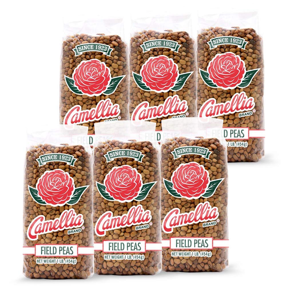 Camellia Brand Dried Field Peas, 1 Pound (Pack Of 6)