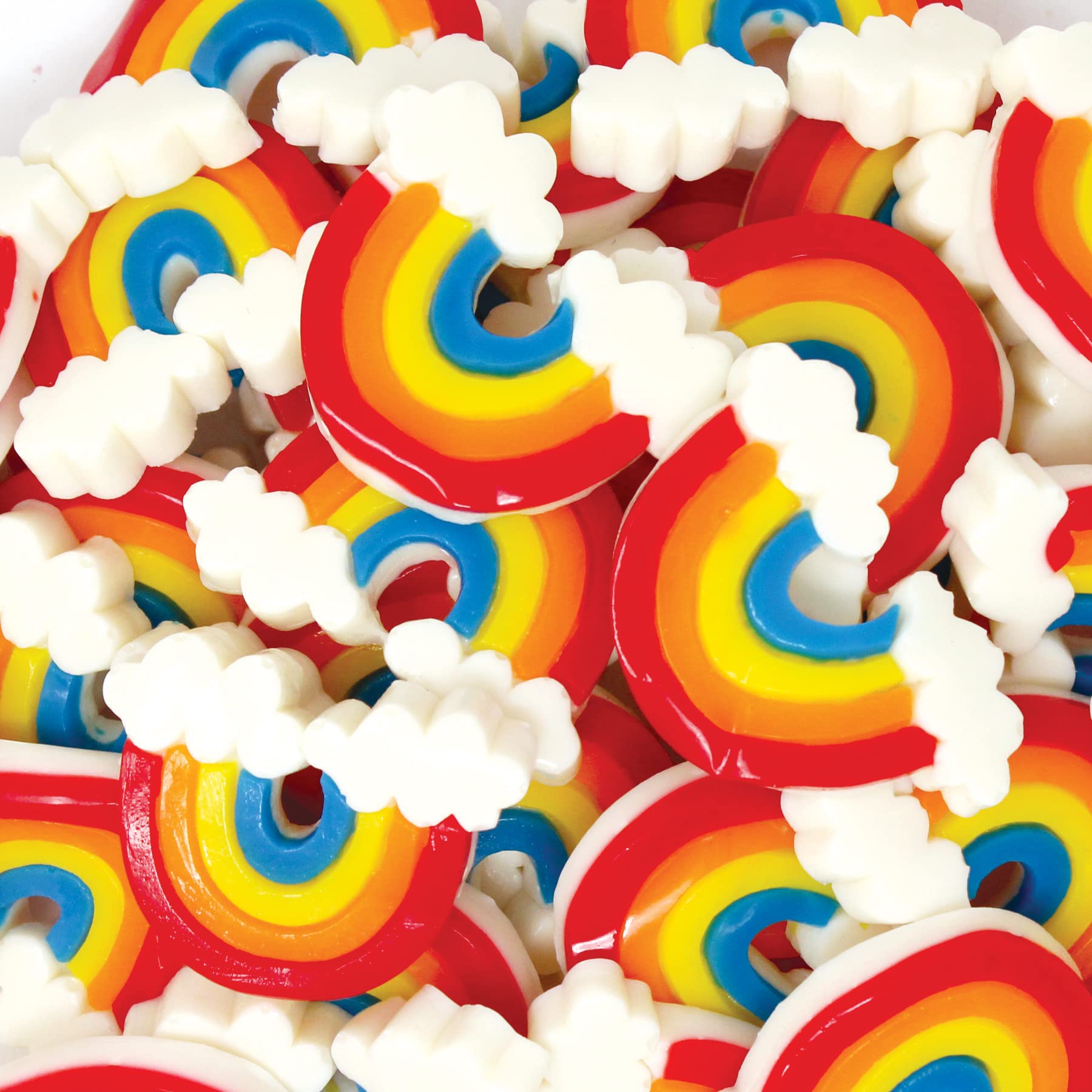 Rainbow Gummies - Bulk 38 Pk Individually Wrapped Gummy Candy - Rainbow Party Favors For Rainbow Birthday Unicorn Party Unicorn