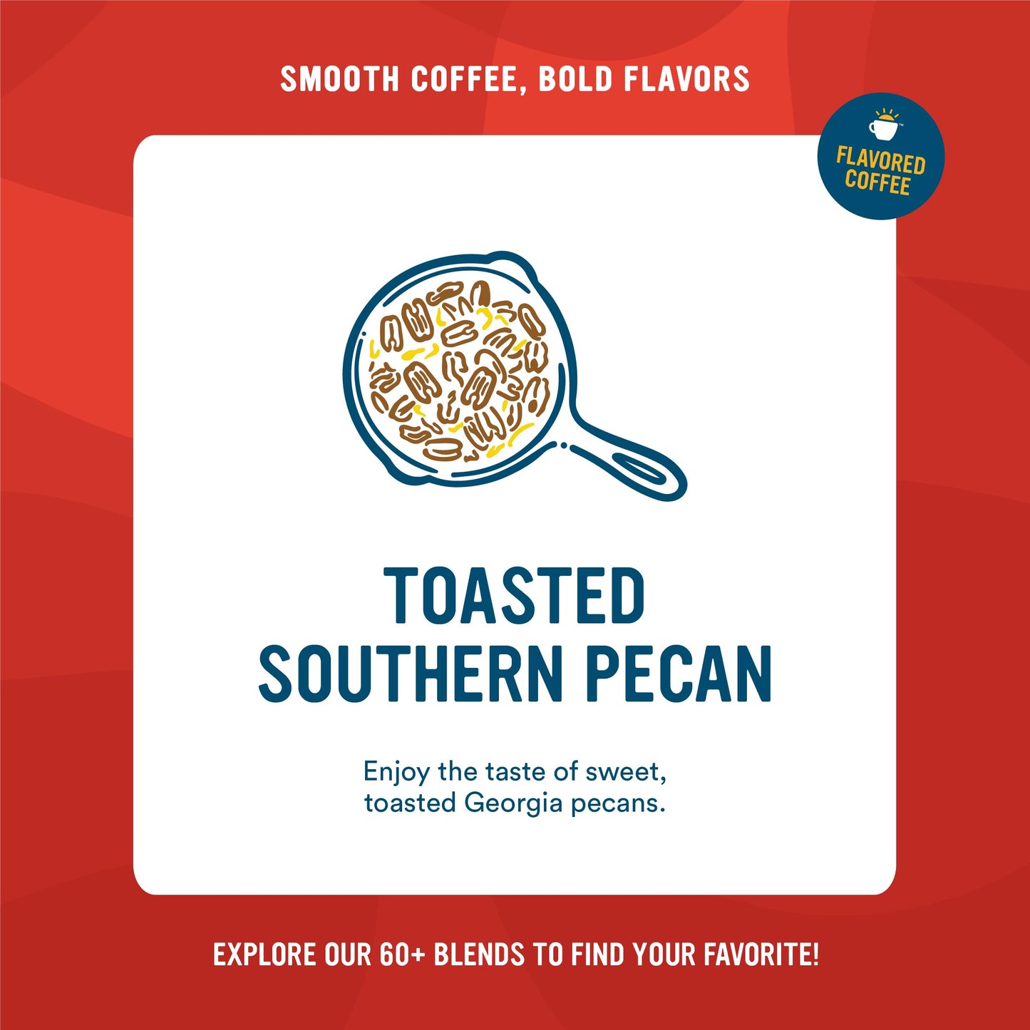 Camerons Coffee Roasted Ground Coffee Bag, Flavored, Toasted Southern Pecan, 64 Ounce, (Pack Of 1)