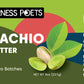 Wilderness Poets, Organic Pistachio Butter - 3 Pack (8 Ounce) - Raw, 100% Organic Pistachio - Perfect for Dubai Chocolate Bar De