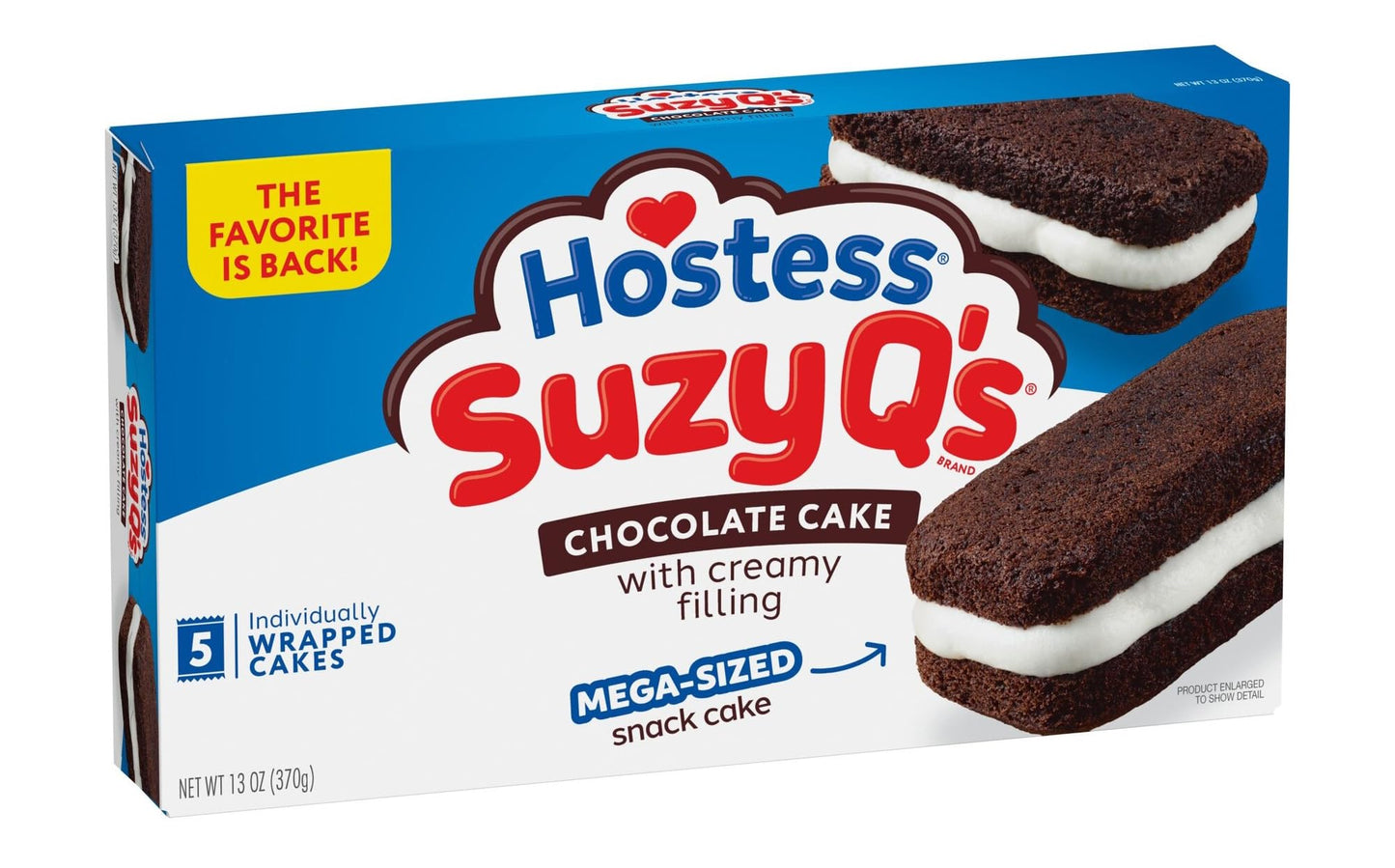 Hostess Suzy Qs Chocolate Cake
