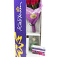 KaBloom Flowers - Mothers Day Collection - The Romantic Classic Bouquet of 18 Fresh Red Roses (Farm-Fresh) with Vase|Gift for Birthday  Thank You  Valentine  Mothers Day Fresh Flowers