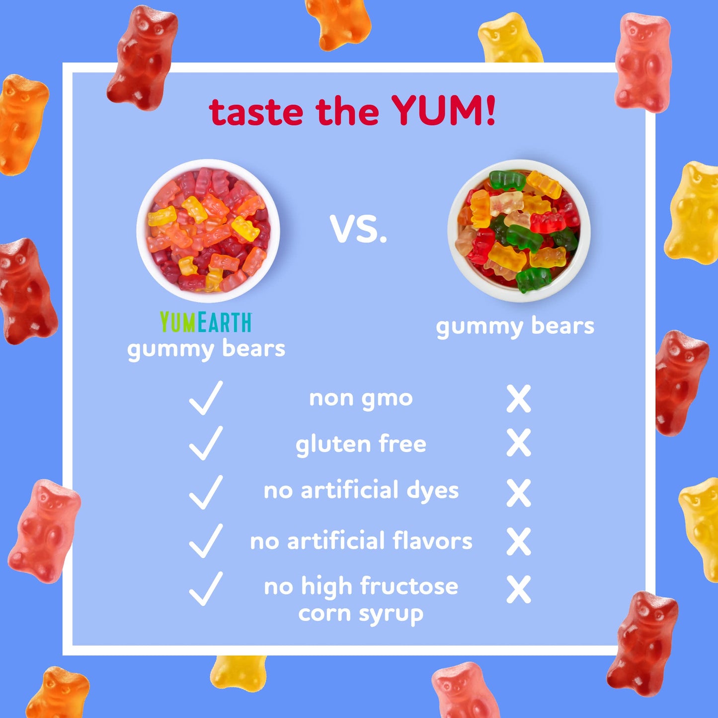 Yummyearth Gummy Bear Snkpk