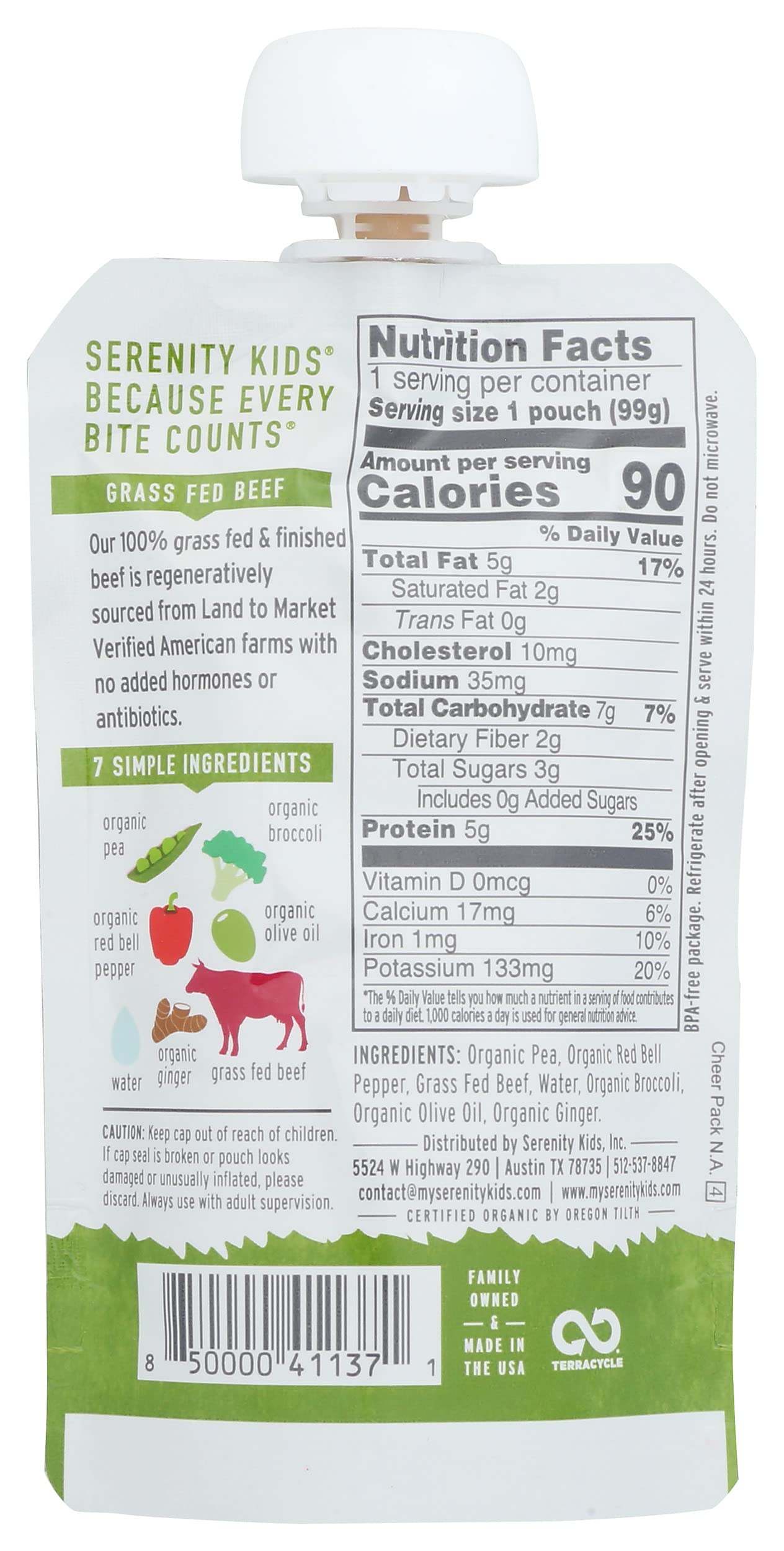 Serkid Pch Beef Ginger (6X3.50)
