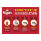 Folgers Classic Roast Medium Roast Ground Coffee, 40- 1.05 Ounce Filter Packs