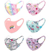 Cbc Crown 6 Pack Unisex Children Dust Protection, Breathable, Washable And Reusable Face Masks, Boys & Girls (6 Pack, Set Xxiii)