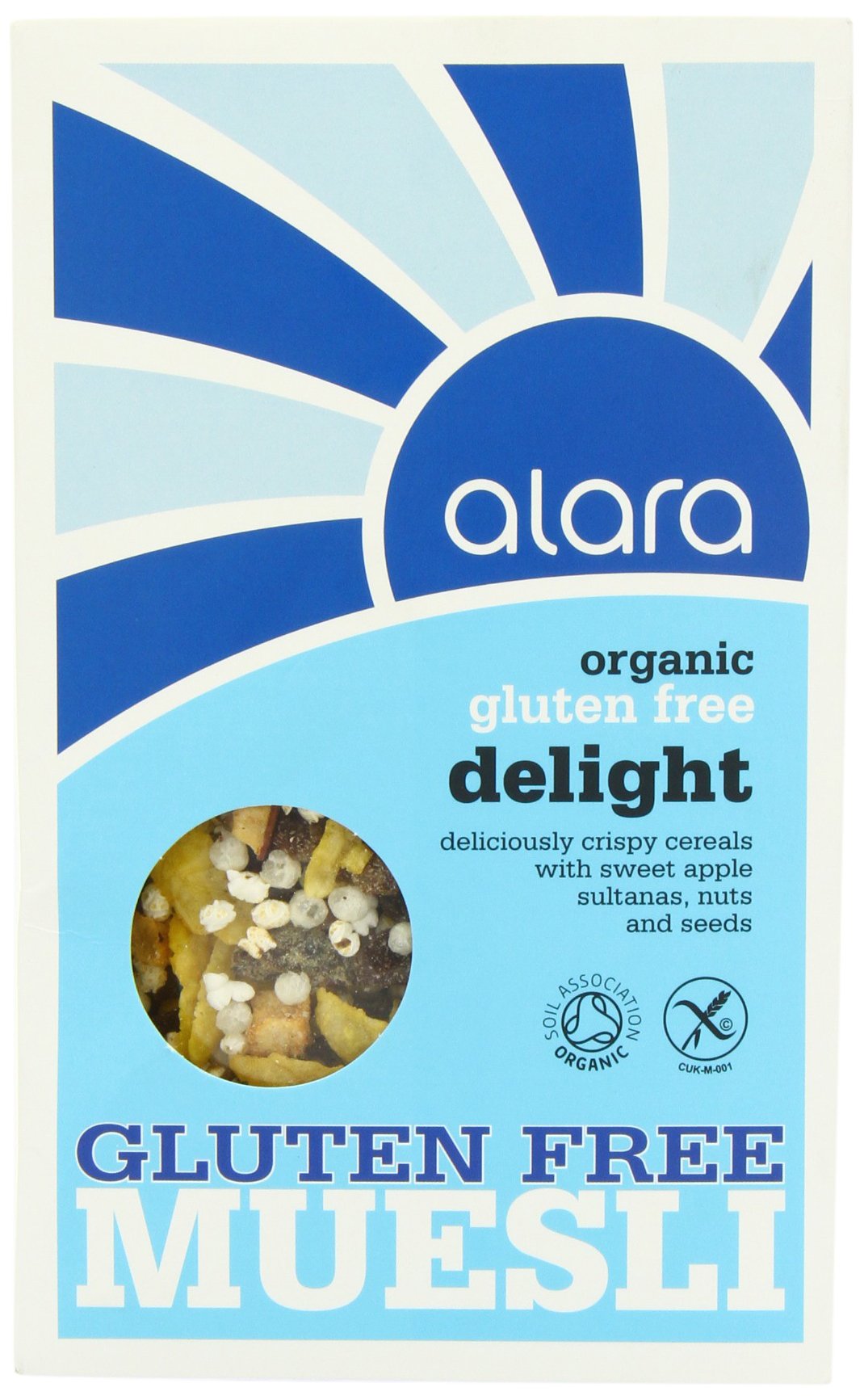 Alara Delight Org GF Muesli 250g-3 Pack