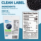 Premium Big Dried Blueberries No Sugar Added 3 Oz, 100% Unsweetened, Us-Grown Blueberry No Preservatives, Non-Gmo Healthy Tasty