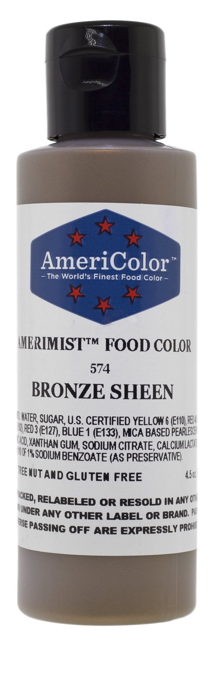 Americolor Amerimist Airbrush Color 4.5 Ounce, Bronze Metallic Sheen