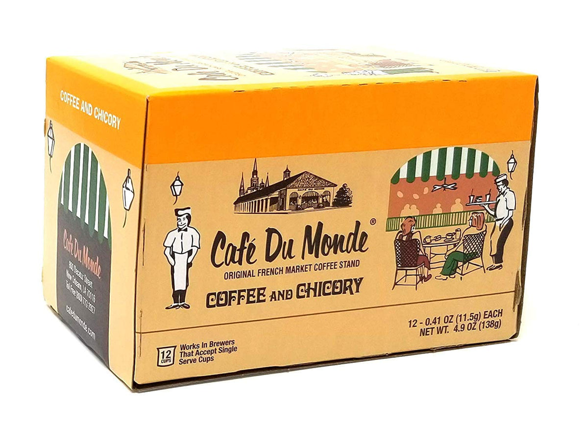 Cafe Du Monde Coffee and Chicory - 24 Single Serve Cups, 4.9 Ounce Pack