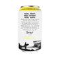ROCKAWAY Lemon Lemongrass Soda Drinks - Low calorie drinks made from Real Fruit Juice  All Natural - Soda Pop Drinks Gluten Free  Vegan  GMO Free - 12oz (12 Pack)