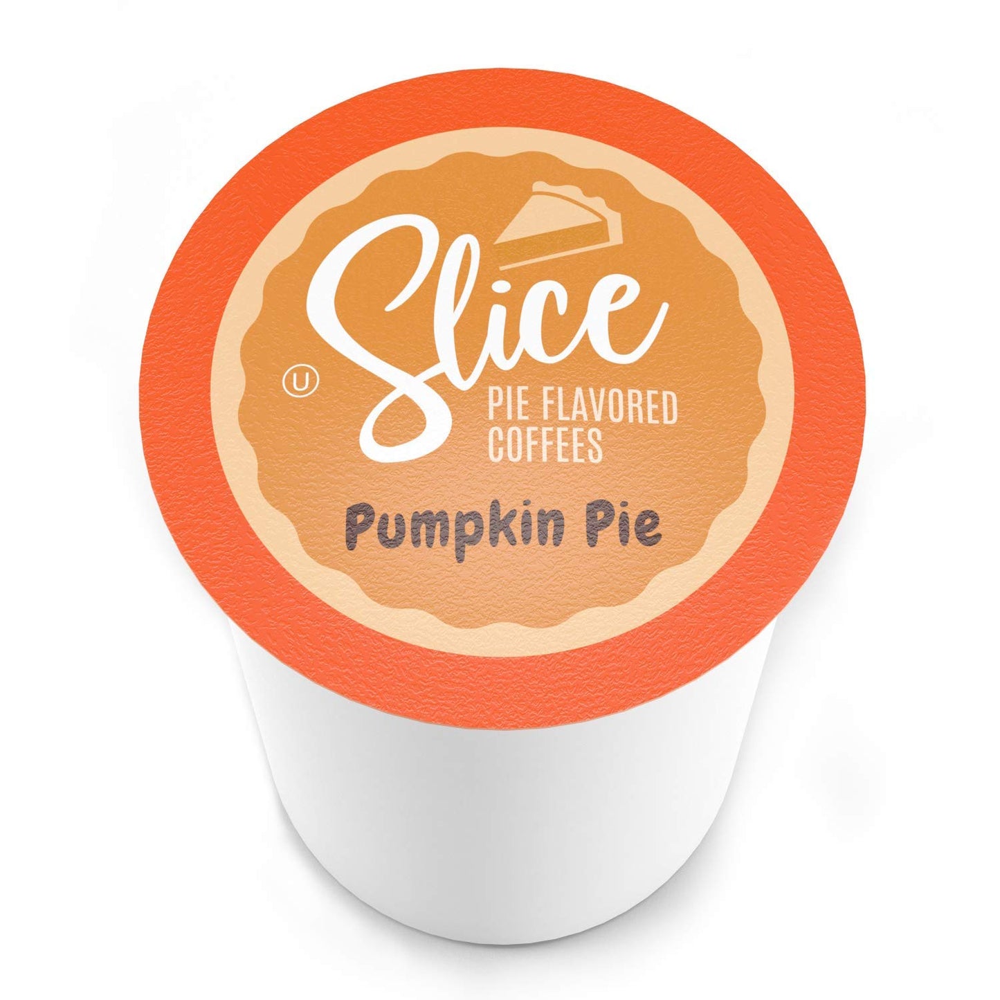 Slice Coffee Pumpkin Pie Flavored Coffee, K Cup Compatible, 40 Count