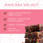 Sending Hugs Gift Basket Care Package Chocolate Brownies Food Gift For Women | Nut Free Dairy Free | Sending Love