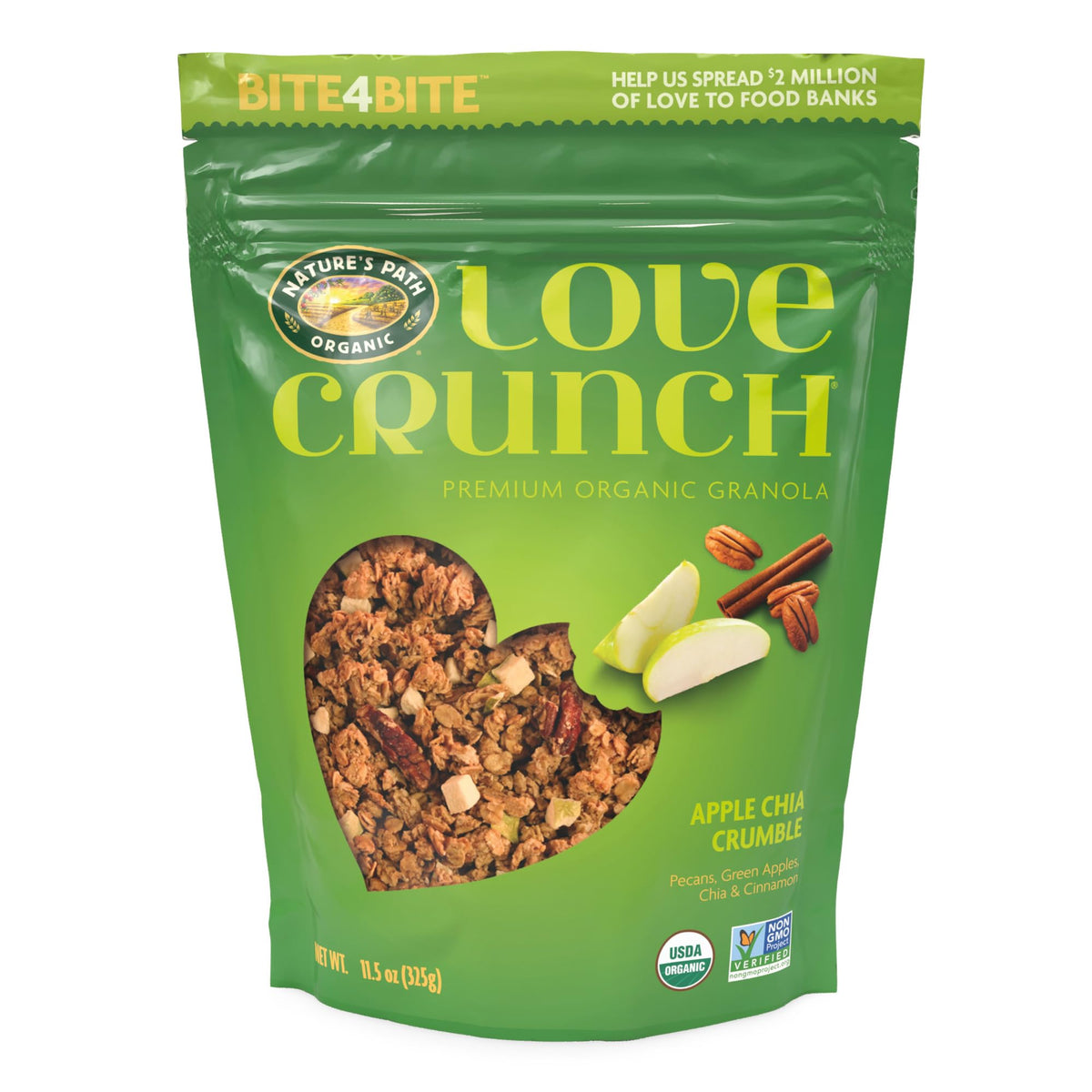 Nature'S Path Love Crunch Apple Chia Crumble Granola - 11.5 Oz