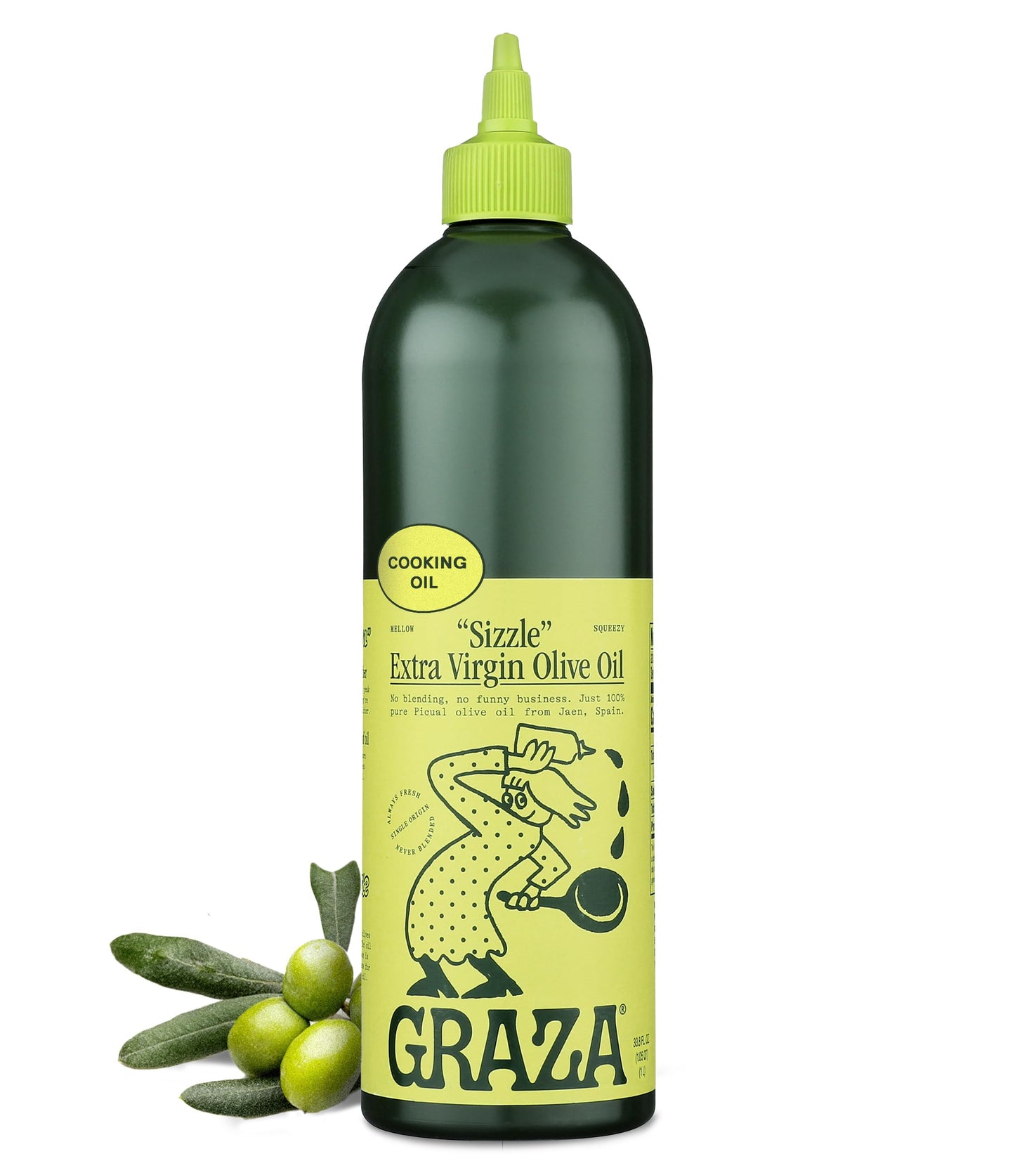 1 L Sizzle Extra Virgin Olive Oil For Cooking