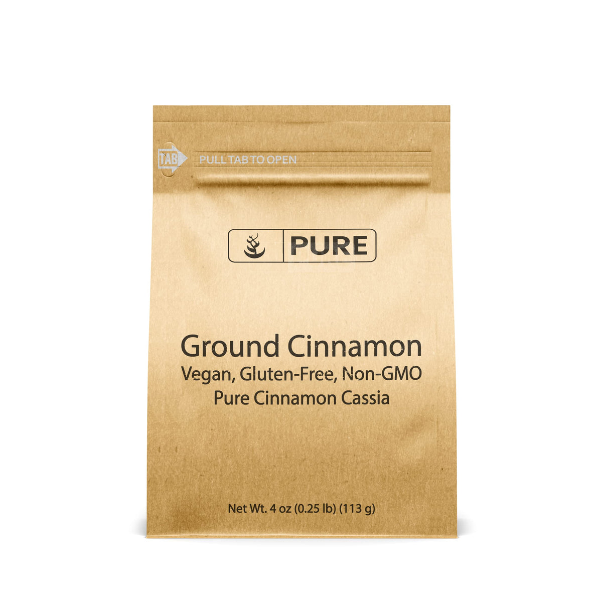 Pure Original Ingredients Ground Cinnamon (4 Oz) Pure Cinnamon Cassia, Baking & More, Strong & Flavorful