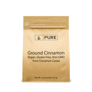 Pure Original Ingredients Ground Cinnamon (4 Oz) Pure Cinnamon Cassia, Baking & More, Strong & Flavorful