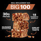 Met-Rx Big 100 Colossal Protein Bars, Great As Healthy Meal Replacement, Snack, And Help Support Energy, Peanut Butter Pretzel, With Vitamin A, Vitamin C, And Zinc, 100 G, (Pack Of 9)