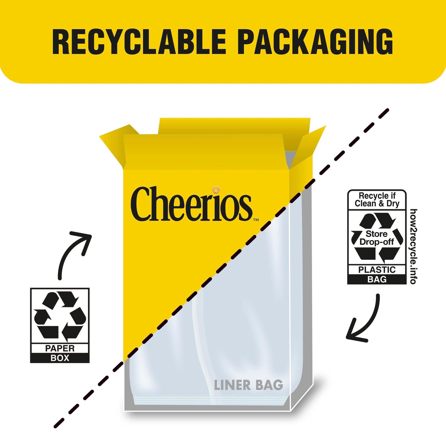 Cheerios Protein Cereal, Cookies and Crme, 8g Protein, Family Size, 15 oz