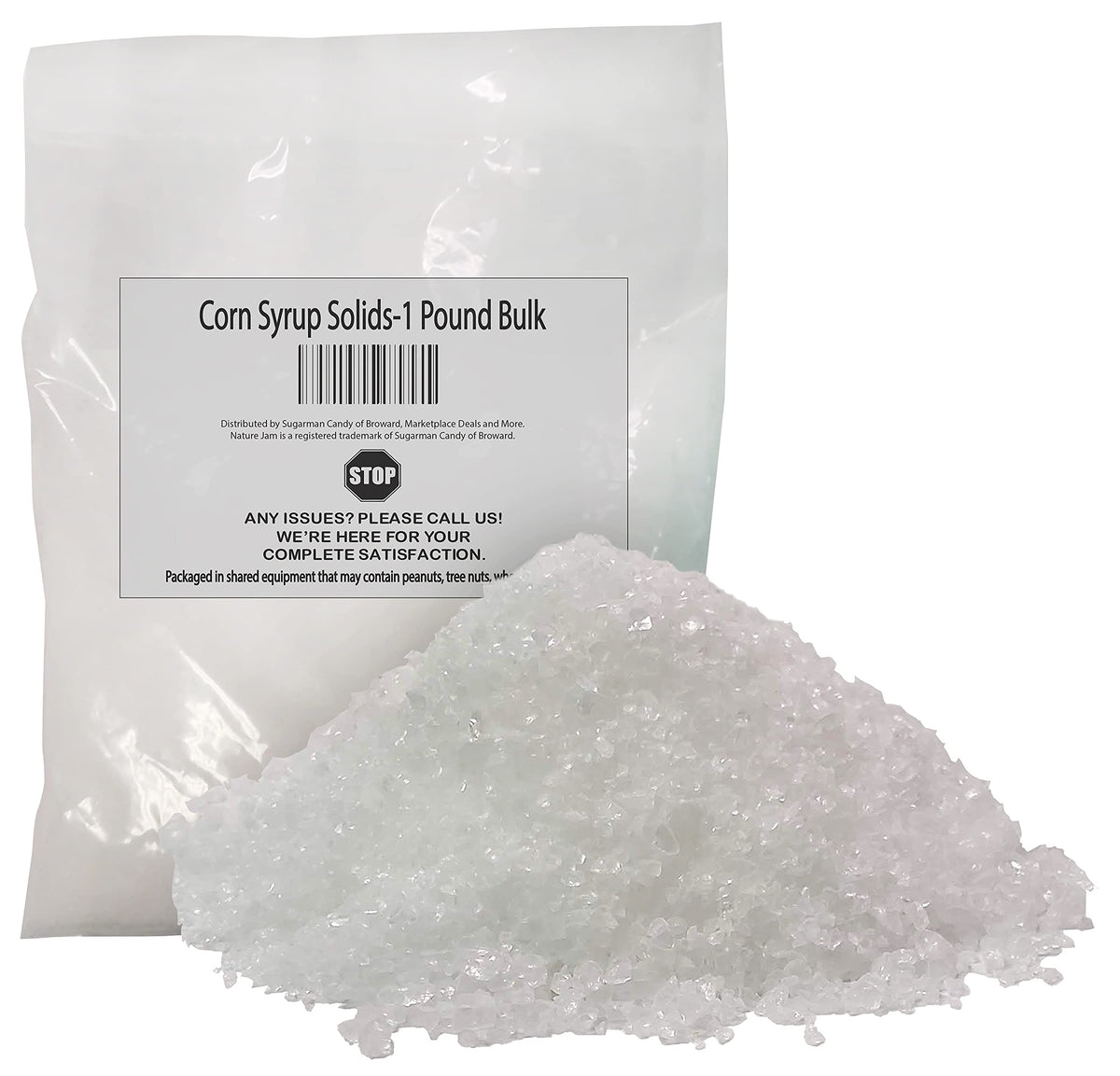 Corn Syrup Solids-1 Pound Bulk-Anti-Caking Agent & Stabilizing Ingredient In The Baking Industry - Coarse Powdered