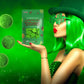 Fruidles Chocolate Green Coins - 50 Pack, Premium Belgian Milk Chocolate, Nut-Free, Kosher, St. Patricks Day Shamrock Leprechaun