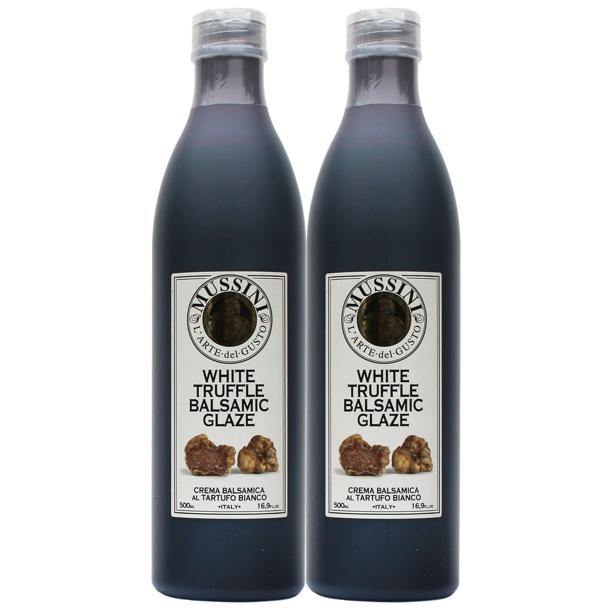 Mussini Cream, Balsamic Glaze with Truffle, 16.9-Ounce Bottles (Pack of 2)