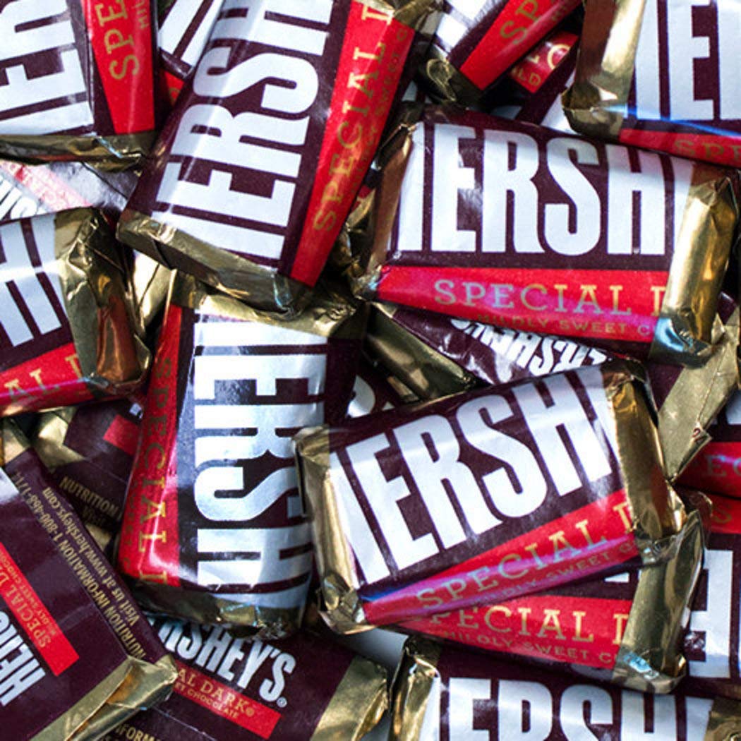 Hersheys Special Dark Chocolate Miniatures 3lb (Approx 160 pieces)