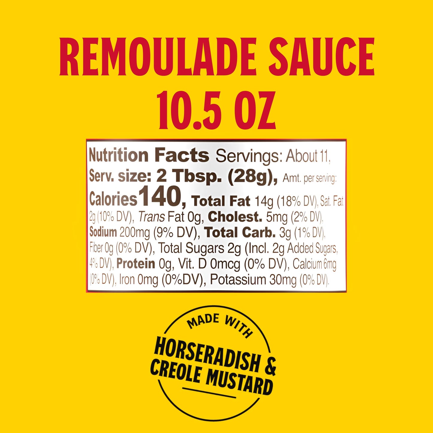 Louisiana Fish Fry Remoulade Sauce, 10.5 Ounce (Pack Of 2) - Limited Availability Large Online Retailer Recipe Card Included - Authentic Southern Flavor