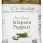 Jeffs Naturals Sliced Tamed Jalapeno Peppers, 12 oz - Pack of 1, Perfect for Cooking and Snacking