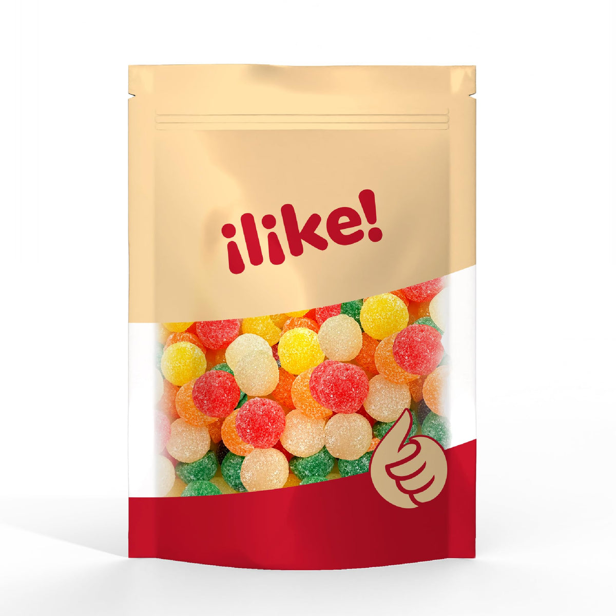 Giant Gum Drops Jelly Candy, Assorted Fruit And Licorice Flavors, 2-Pound Pack