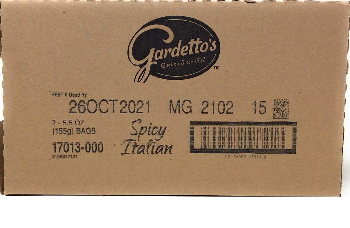 Gardettos Spicy Italian Snack Mix, 5.5 oz. (Pack of 7)
