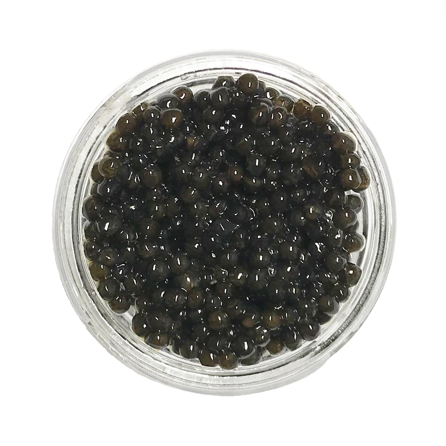 Caviar Star Royal Dark Beluga Hybrid Caviar - Huso/Baerii Sturgeon Roe - 4 Ounce (113g)