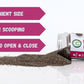 Sown-and-Grown Chia Seeds- 12oz Omega-3  Non-GMO  Keto Friendly  Source of Fiber and Chia Seeds for Weight Management